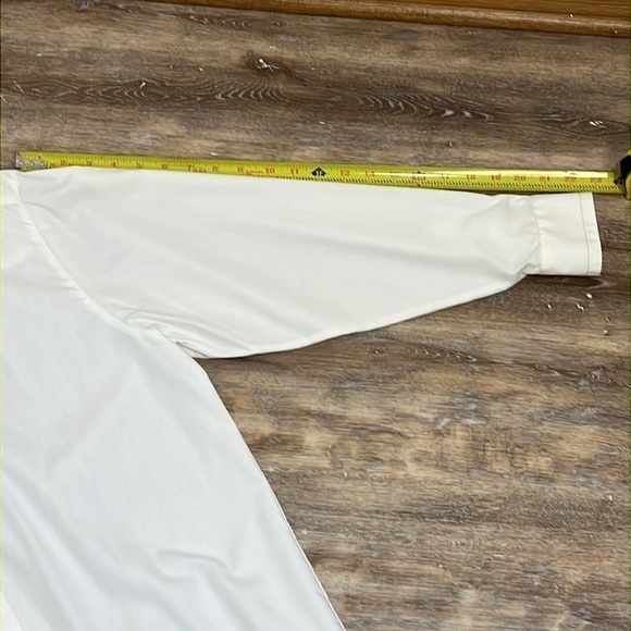 Vitg Embroidered Christmas Holly White Button Up Shirt Womens Size 10 Anne Elise - Picture 12 of 15